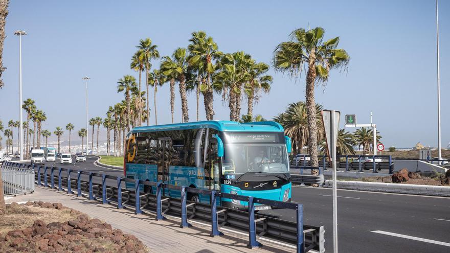 Global bate récord en la historia del transporte interurbano en Gran Canaria