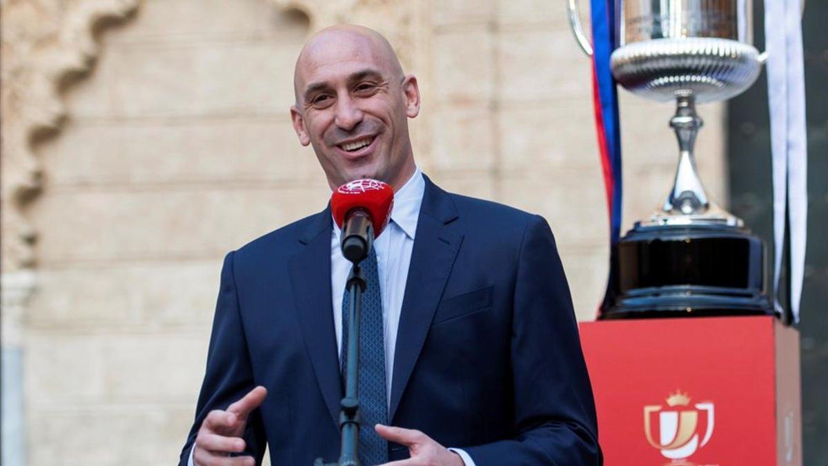 Luis Rubiales, presidente de la RFEF