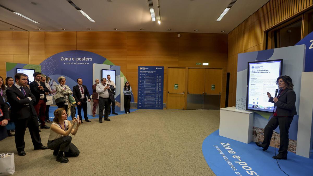 Un momento del 23 Congreso Nacional de Farmacéuticos que acoge Valencia.