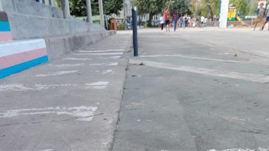 Algunos de los tornillos de metal que ocasionaron tropiezos. | FDV