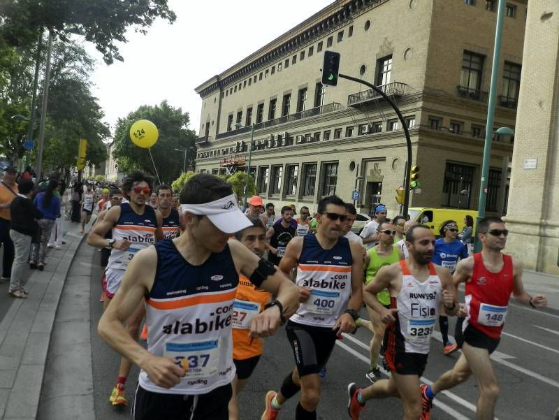 Fotogalería de la XVIII edición de la media maratón de Zaragoza