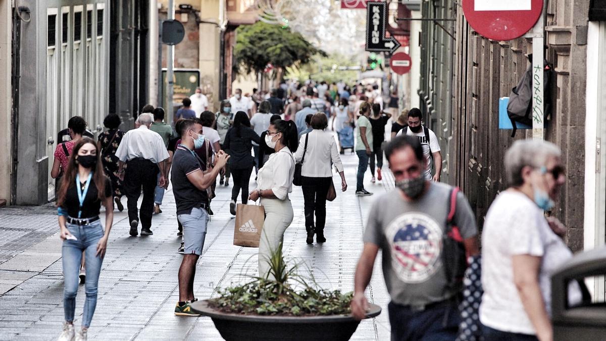 Calle Castillo, en Santa Cruz de Tenerife.