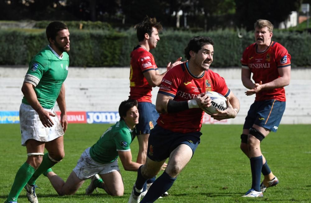 España - Portugal del Europeo de Rugby