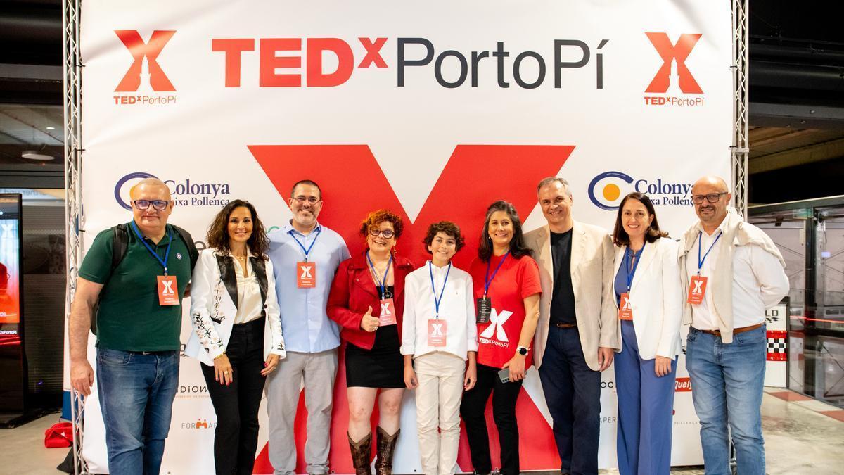 Ponentes y organizadores de TEDxPortoPí.