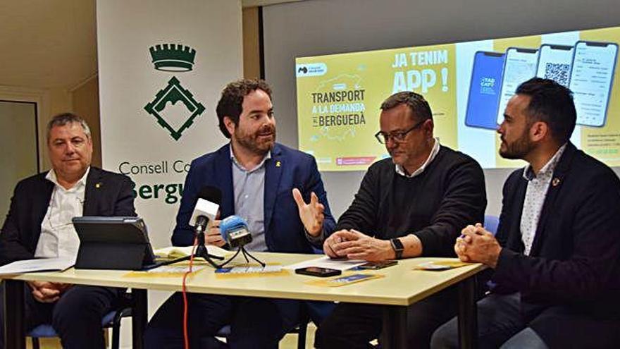 Presentació de la nova aplicació al Consell Comarcal del Berguedà