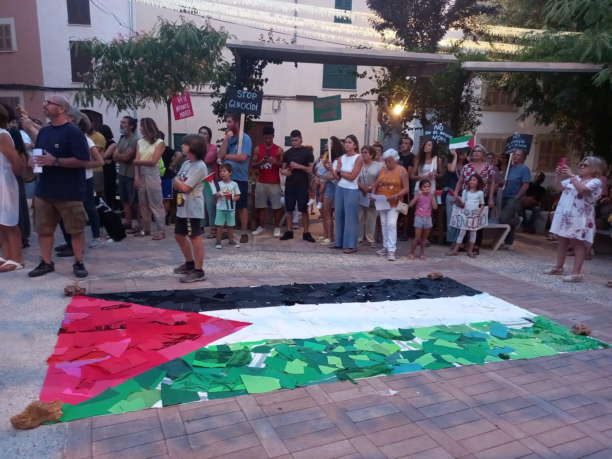 "Lasst uns den Genozid stoppen": So ist Mallorca für die Menschen in Palästina auf die Straße gegangen