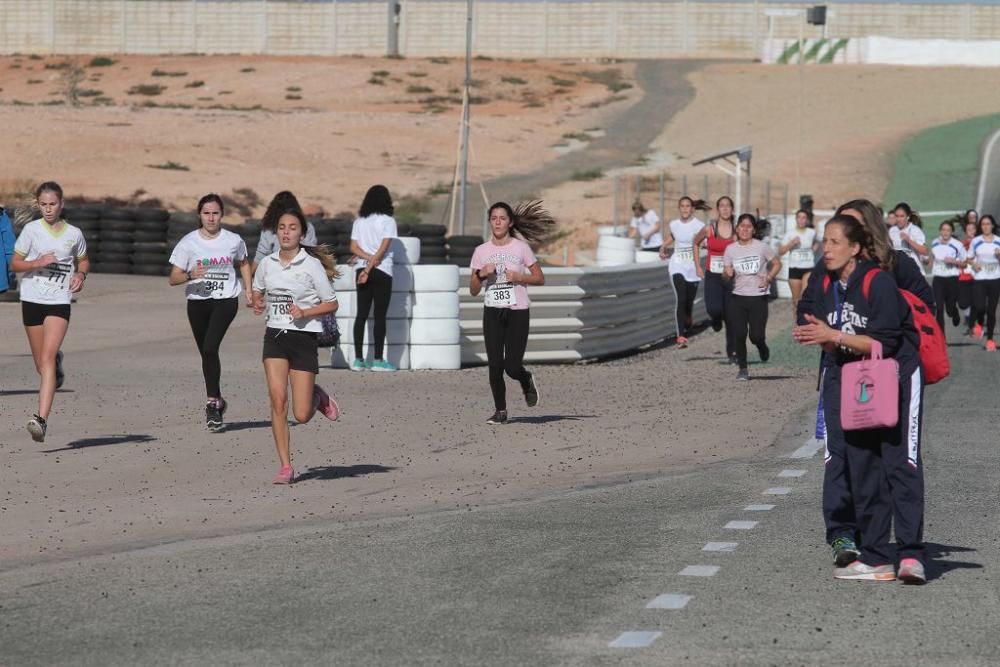 Cross Escolar Cartagena en el Circuito de Velocida