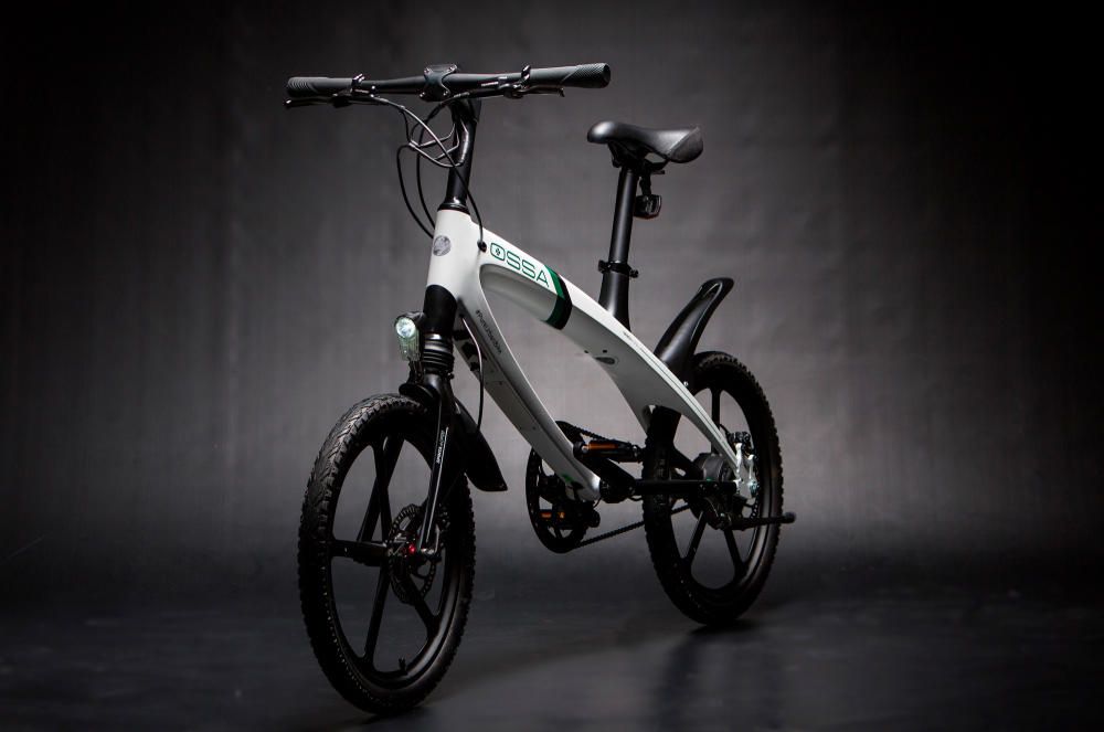 Primer model de bicicleta elèctrica d'Ossa