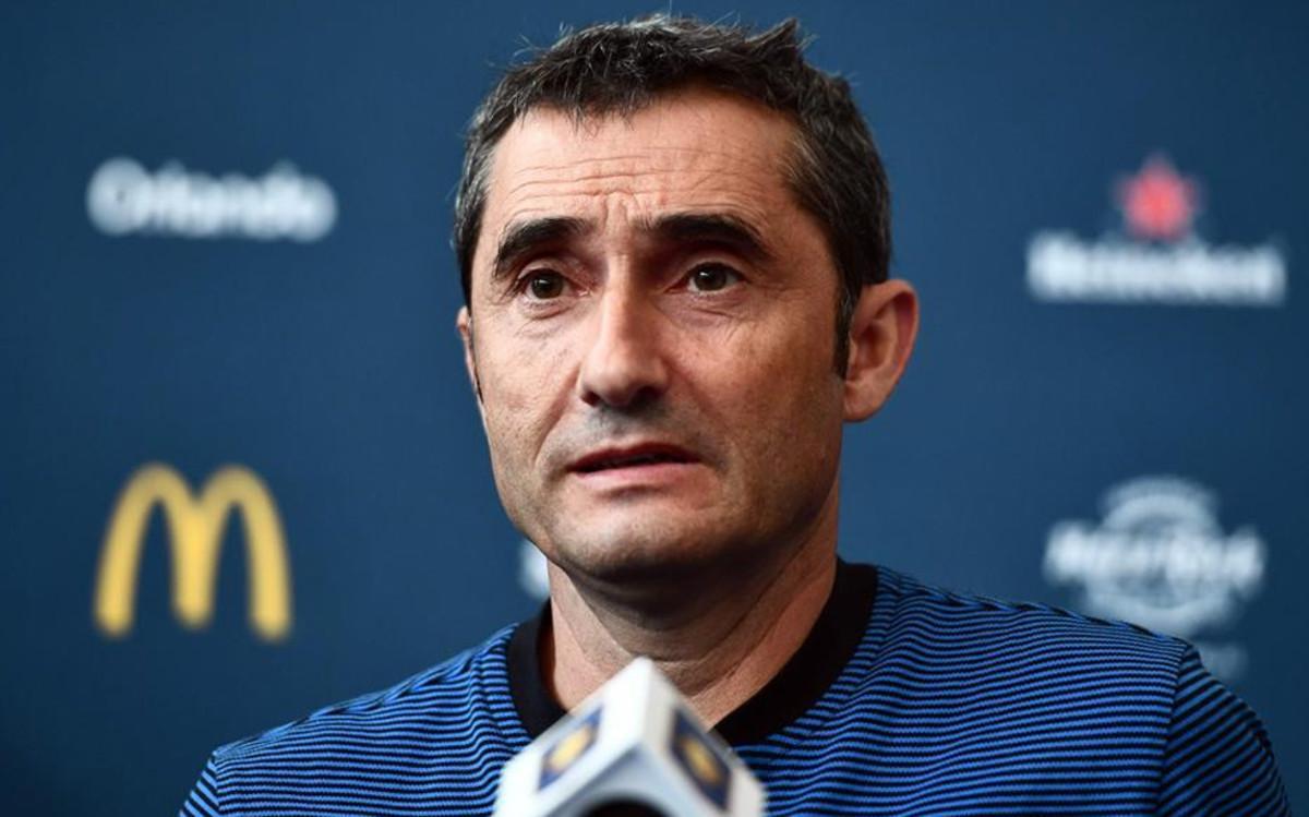 Valverde cuenta sus partidos por victorias en el FC Barcelona