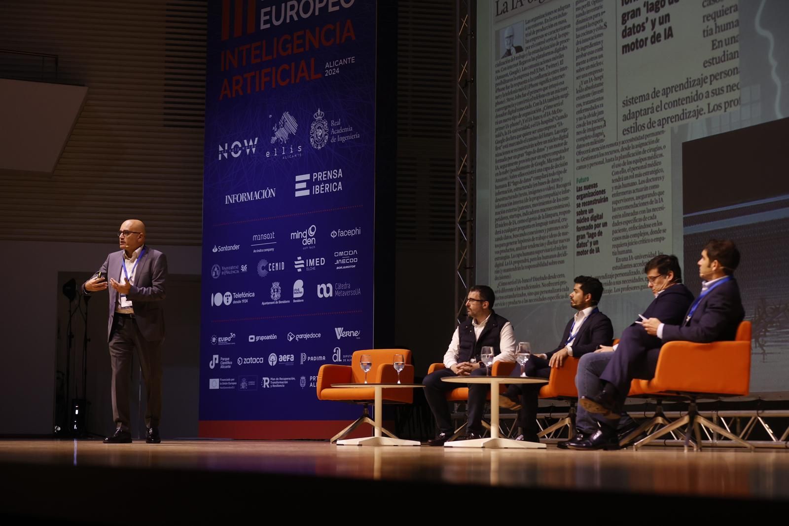 Segunda jornada del III Fórum Europeo de Inteligencia Artificial en Alicante