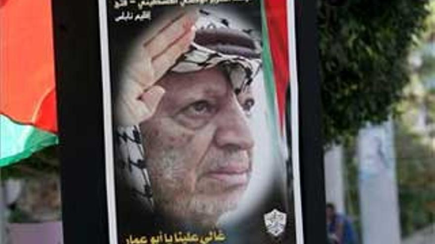 Rebajan a siete la cifra de muertos en el homenaje a Arafat en Gaza