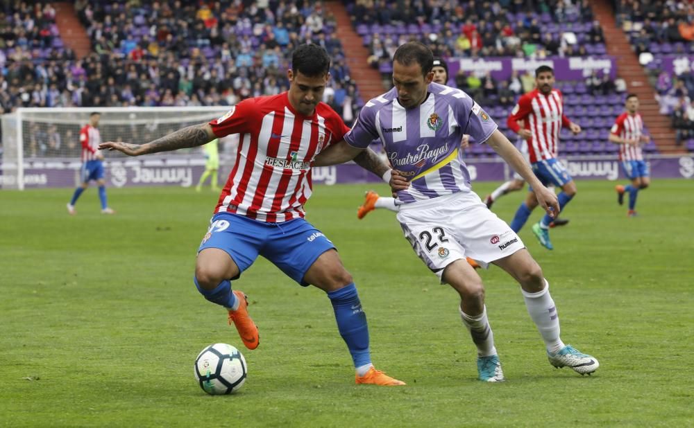 Valladolid - Sporting, en imágenes