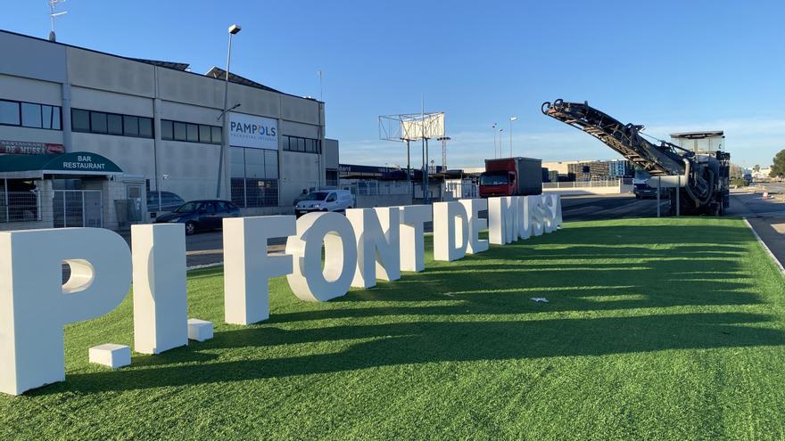 El Ayuntamiento de Benifaió y el IVACE mejoran varios tramos viales del polígono industrial Font de Mussa