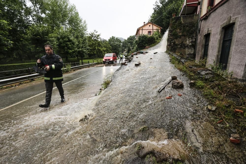 Inundaciones en Trubia