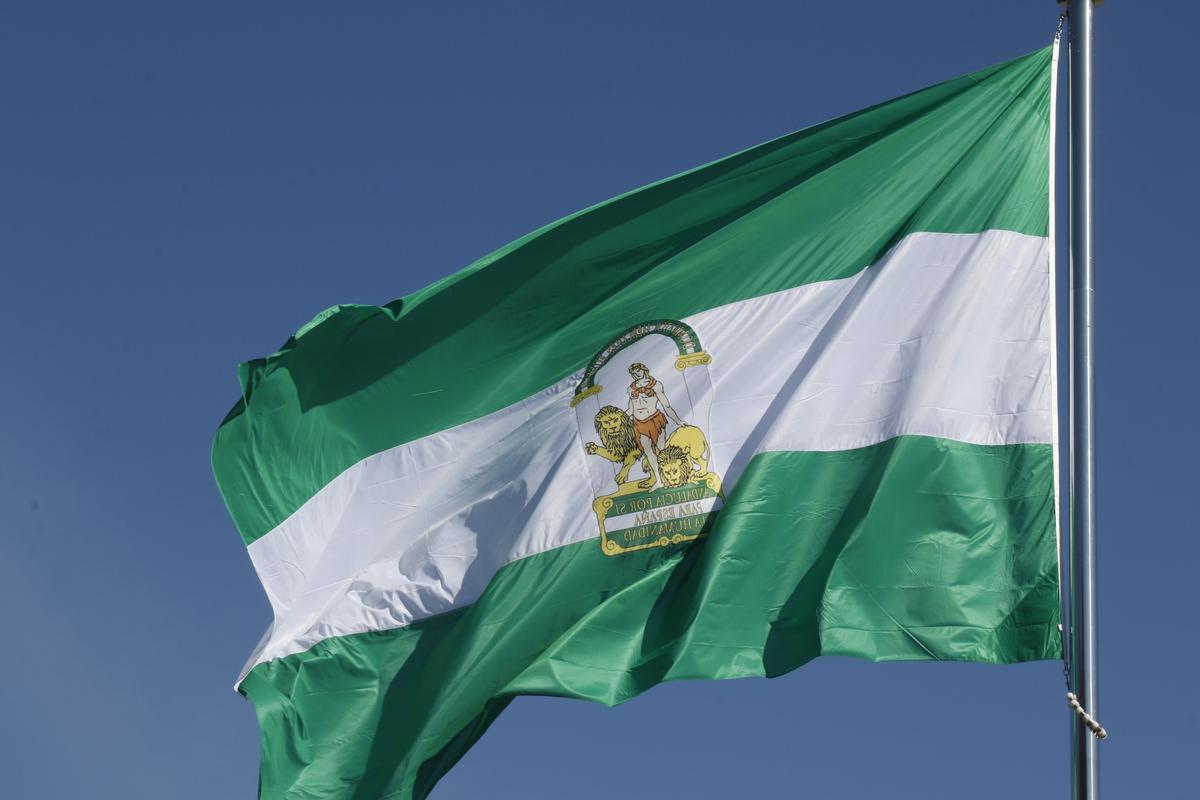 Bandera de Andalucía.