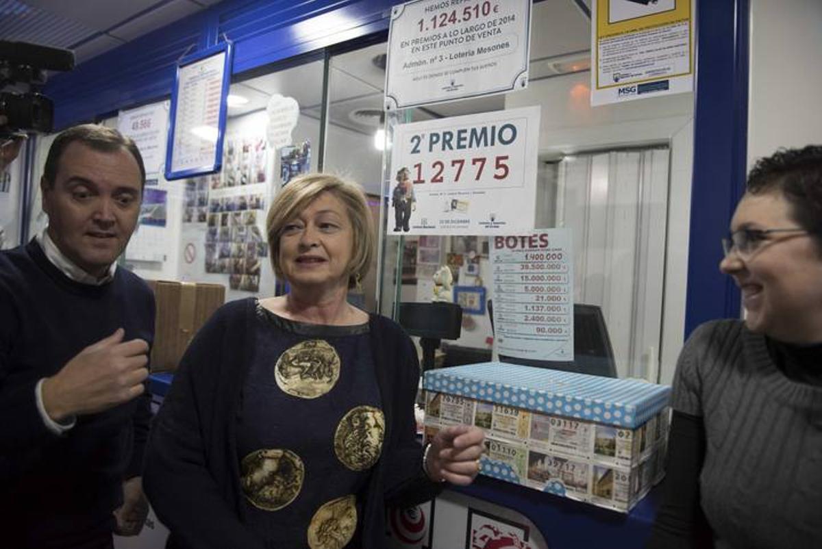 EL SEGUNDO PREMIO DEJA UN QUINTO PREMIO DE 1,2 MILLONES EN GRANADA