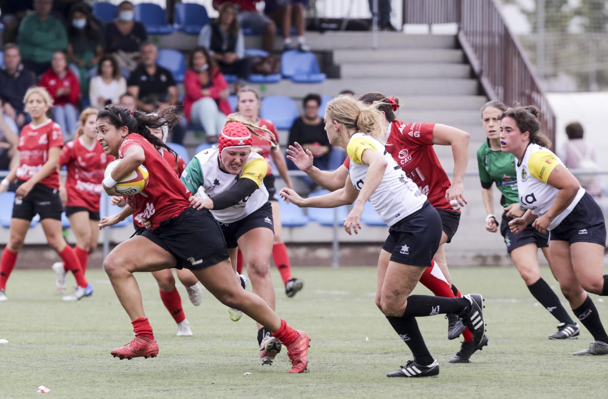 Victoria del Rugby Turia ante CAU Valencia en División de Honor B femenina de rugby