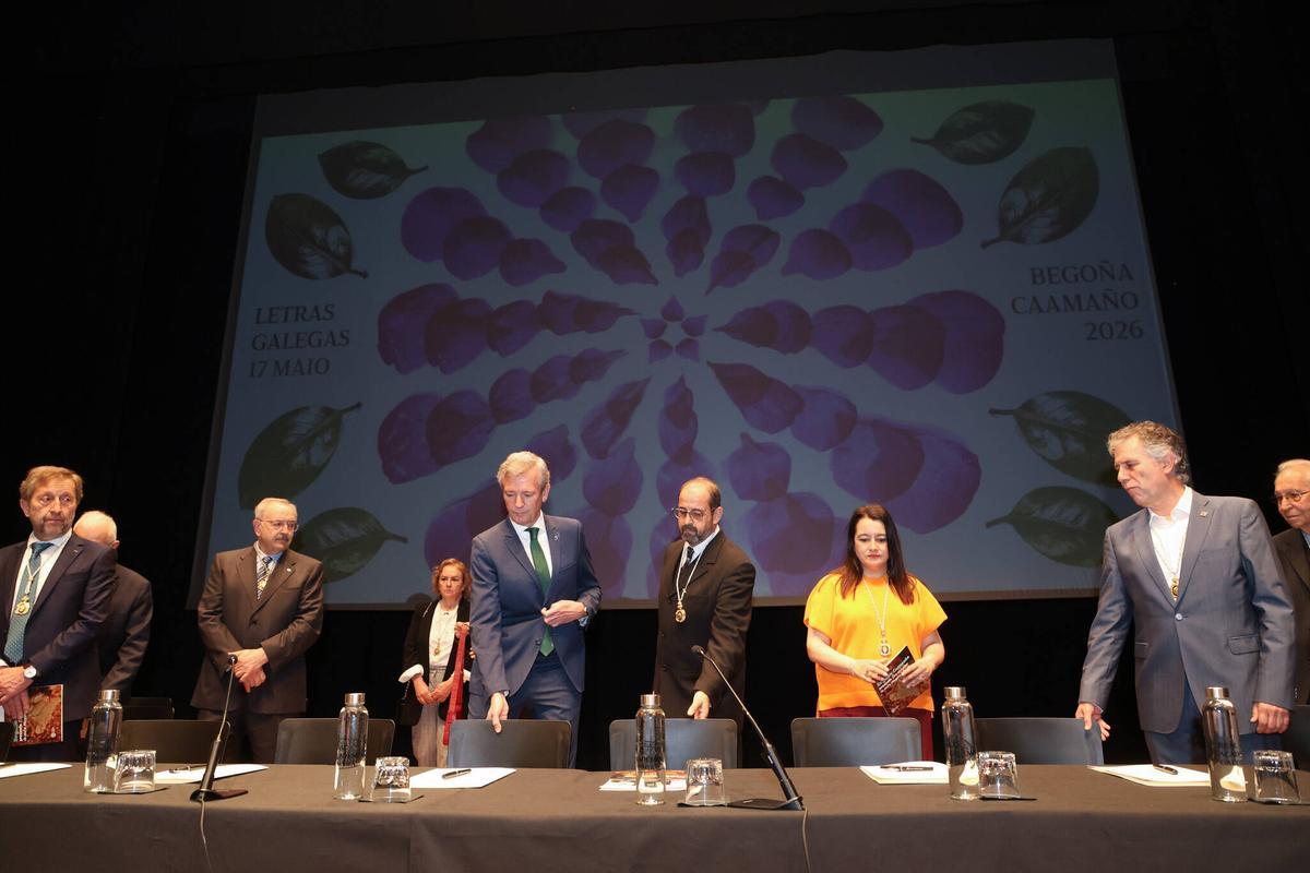 Plenario da RAG polo Día das Letras Galegas 2026 en homenaxe a Begoña Caamaño Plenario da RAG polo Día das Letras Galegas 2026 en homenaxe a Begoña Caamaño