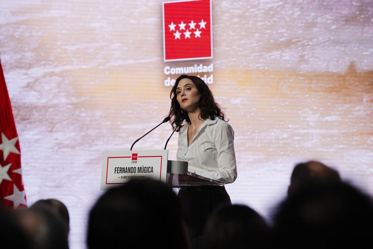 La presidenta de la Comunidad de Madrid, Isabel Díaz Ayuso.
