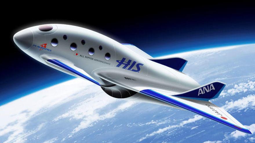 Crean una nave para lanzar vuelos comerciales al espacio