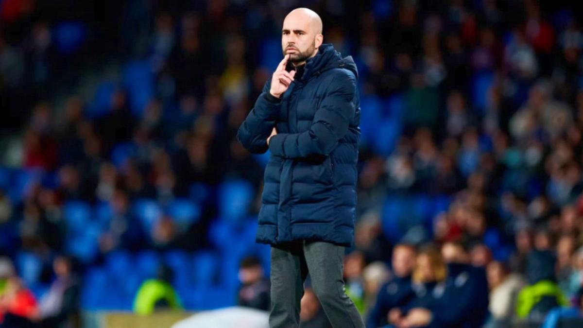 Claudio Giraldez, entrenador del Celta