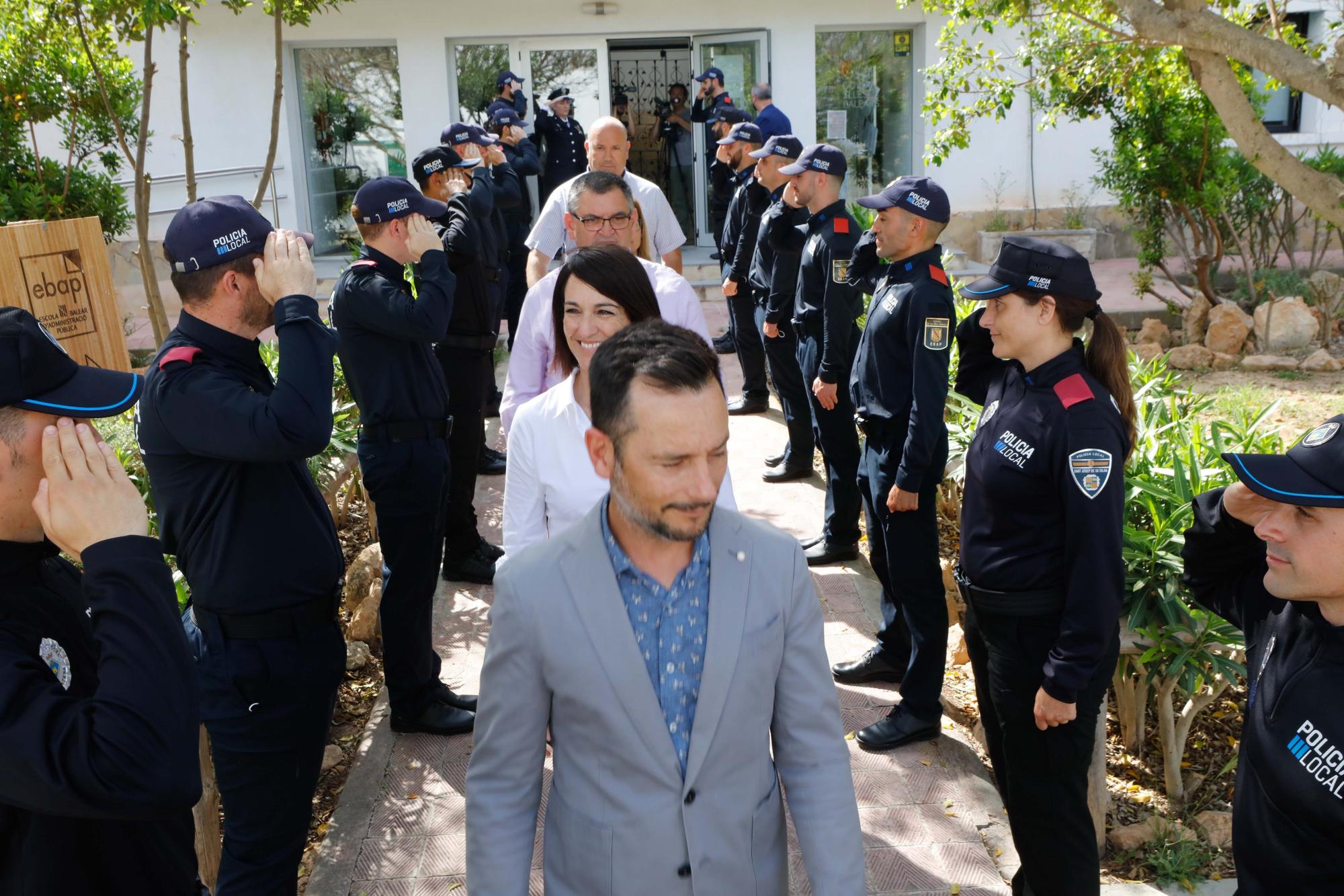 Presentación de la nueva promoción de policías locales de Ibiza