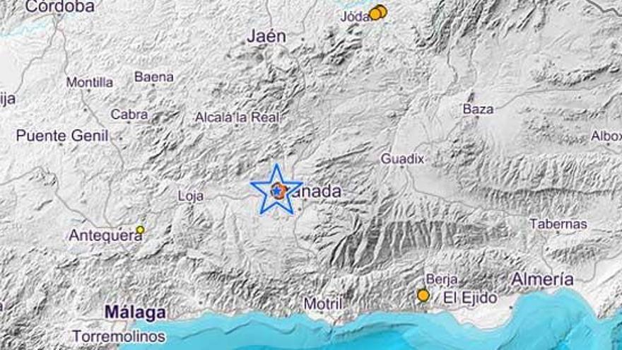 El epicentro del seísmo ha estado en Cijuela.