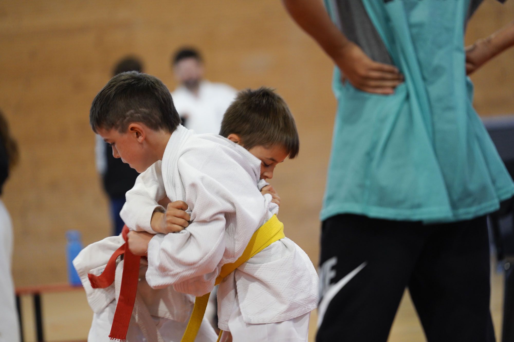 Les imatges del torneig infantil de judo de l'Escola 7