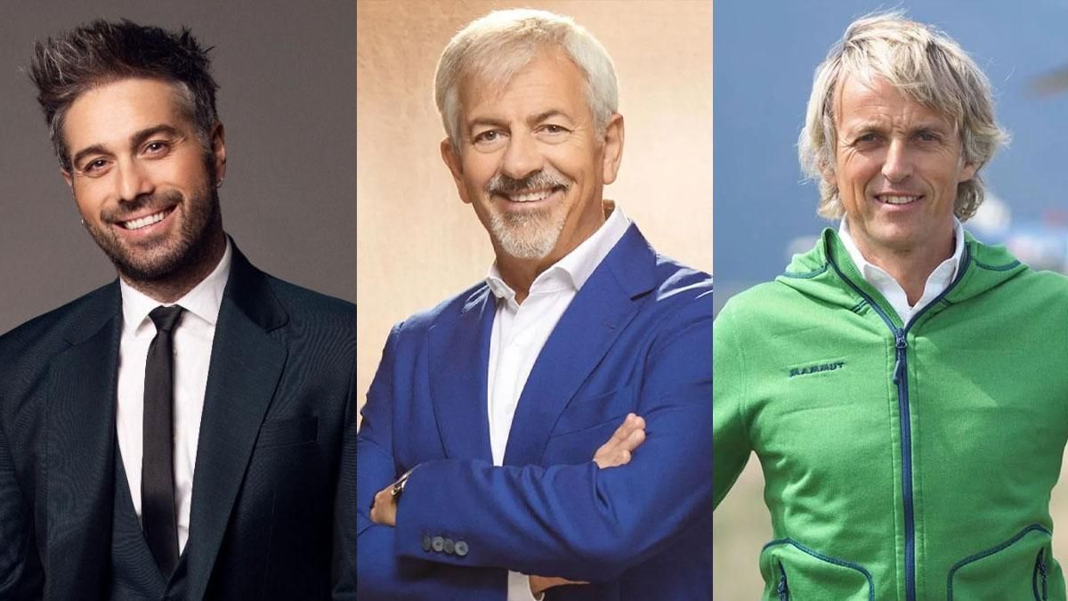 Dani Martínez, Carlos Sobera y Jesús Calleja