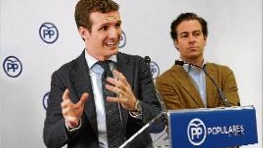 Casado va repetir que els corruptes «ho pagaran car».