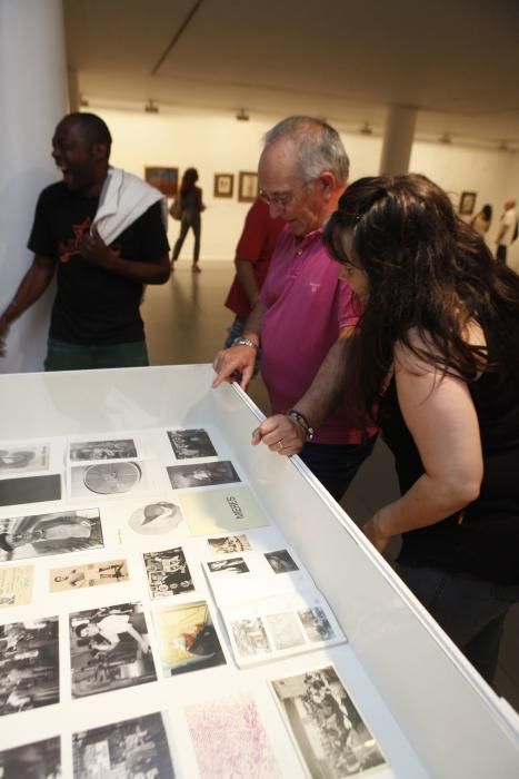 Inauguración de la exposición de Alejandro Mieres en el Museo Baroja