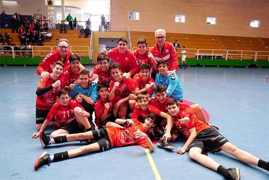 Los campeones del balonmano base