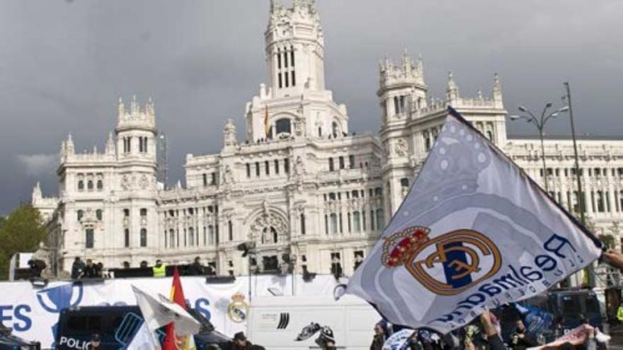 Altercados en Cibeles