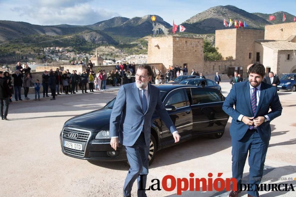 Visita de Mariano Rajoy a Caravaca