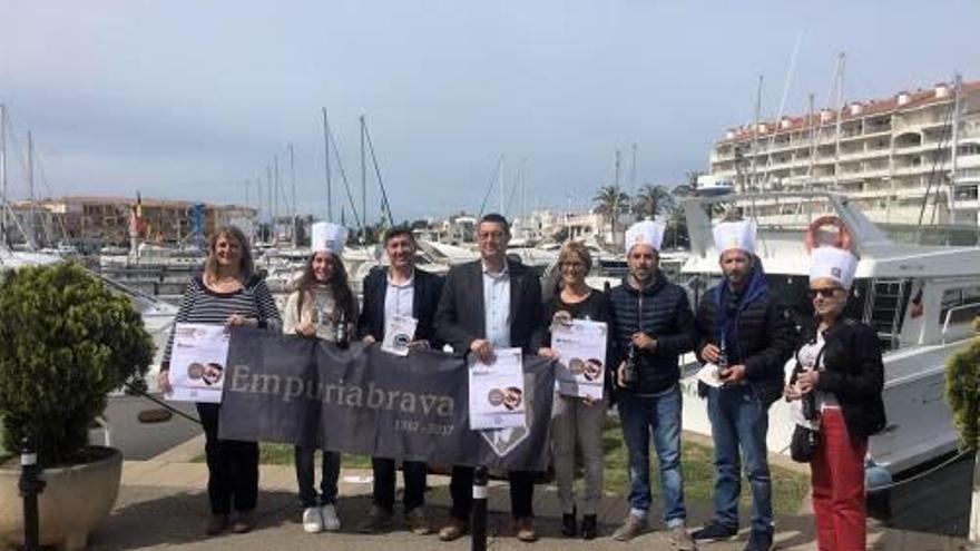 La presentació de l&#039;activitat ahir a Empuriabrava.