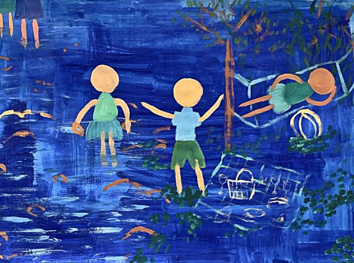 “Blue”, de Elvira Smeke.