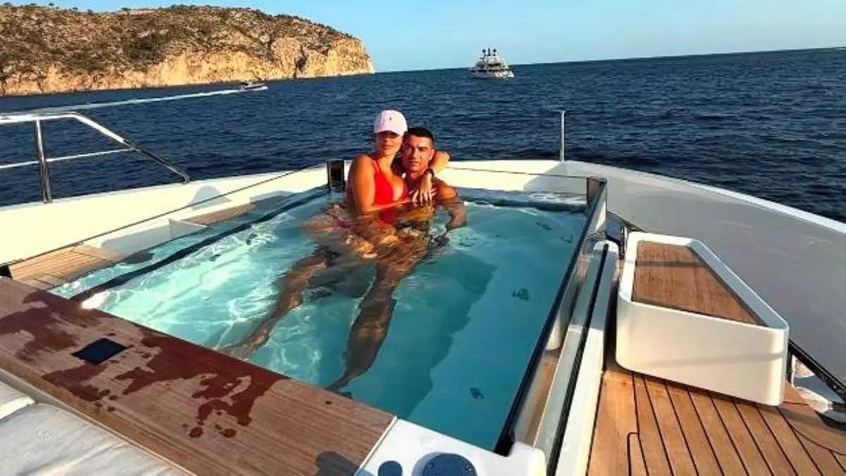 Cristiano Ronaldo und Georgina Rodríguez beim Mallorca-Besuch 2025.
