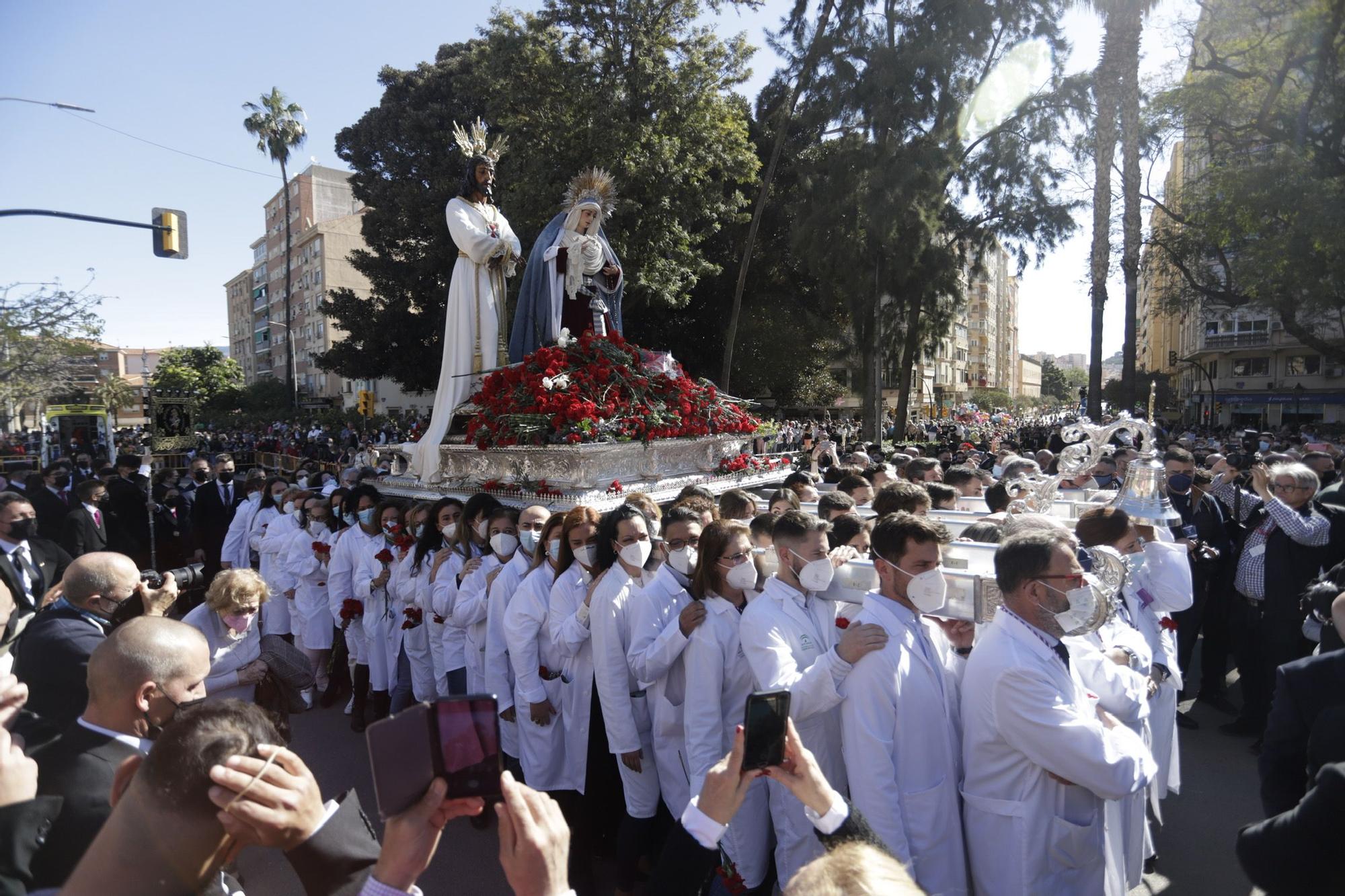 Misa del Alba y traslado de El Cautivo en la Trinidad | Sábado de Pasión de la Semana Santa de 2022