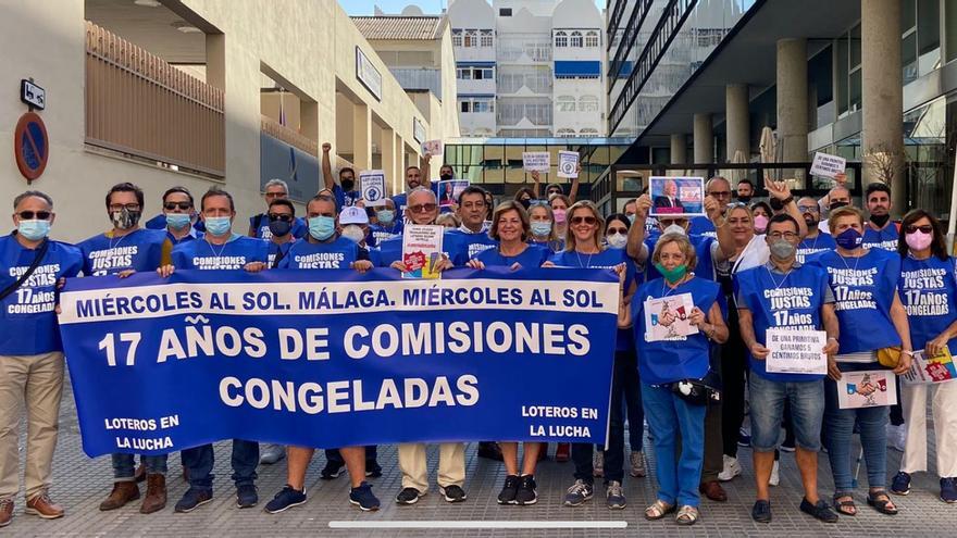 Los loteros malagueños reclaman una subida de las comisiones