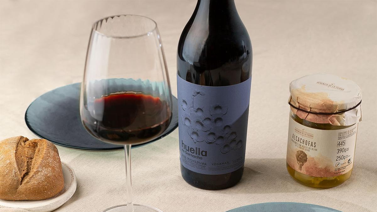 Huellas de Garnacha se elabora con las mejores uvas.