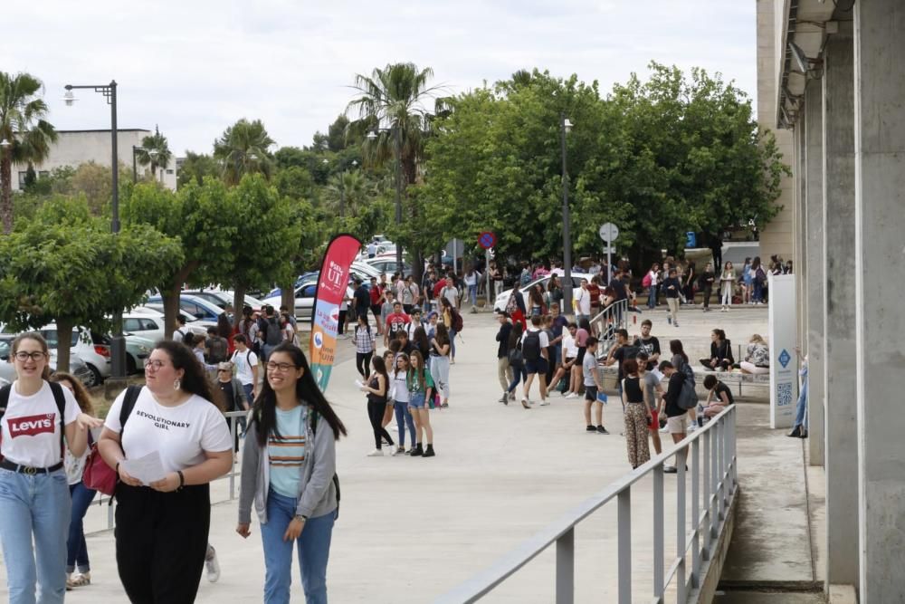 Segunda jornada de Selectividad en la UIB