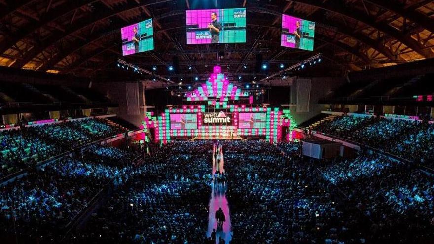 Imagen de la celebración de la Web Summit en Lisboa el año pasado.