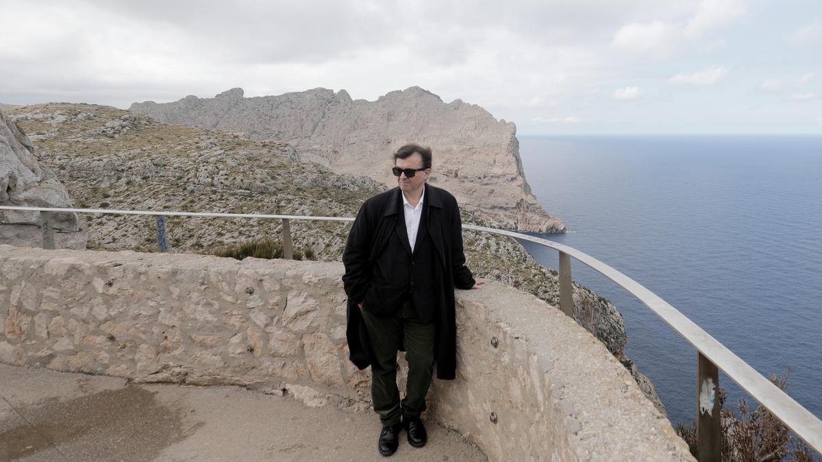 Javier Cercas, en una visita a Mallorca.