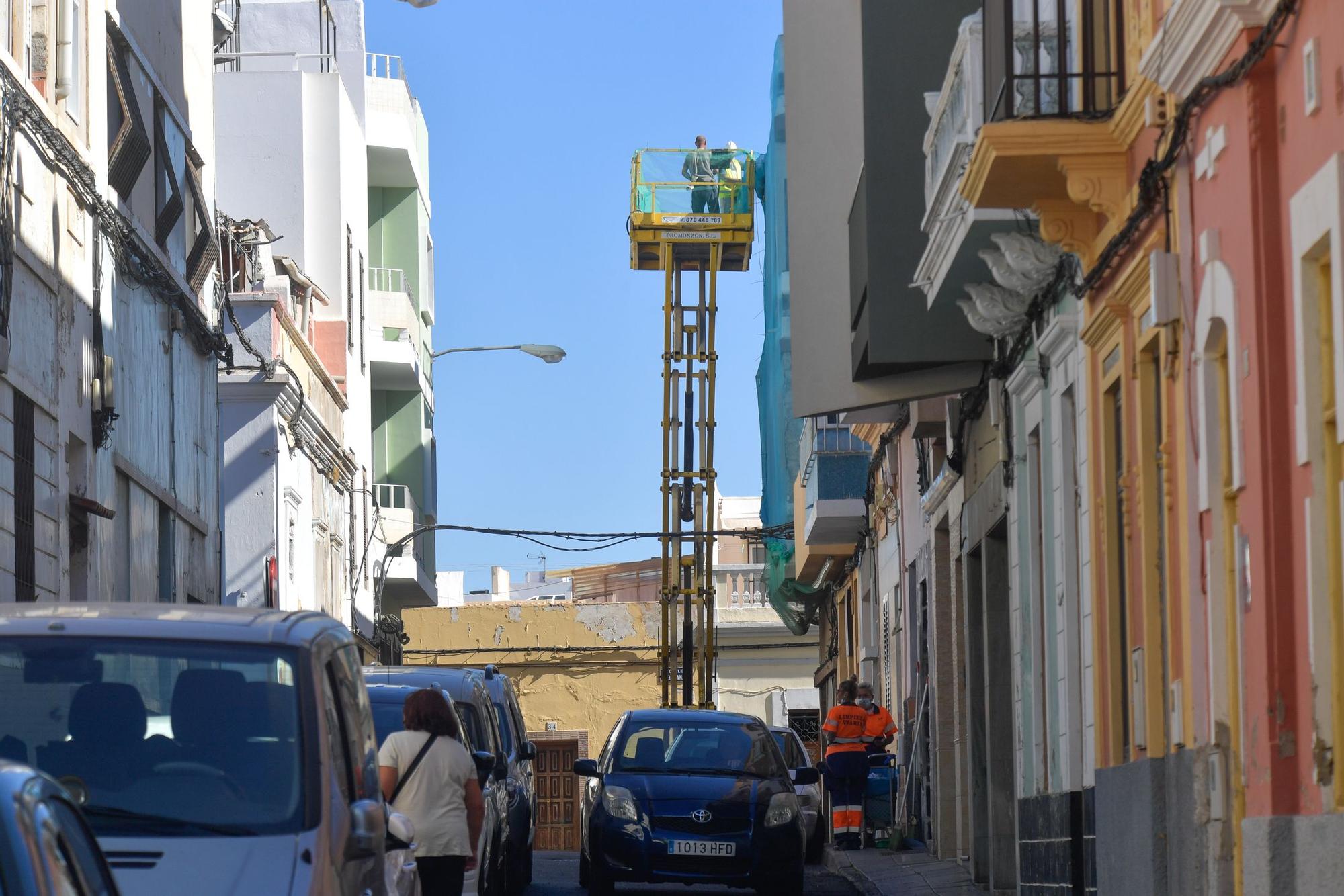 Las Palmas de Gran Canaria se transforma para la 'peli' de Jennifer López