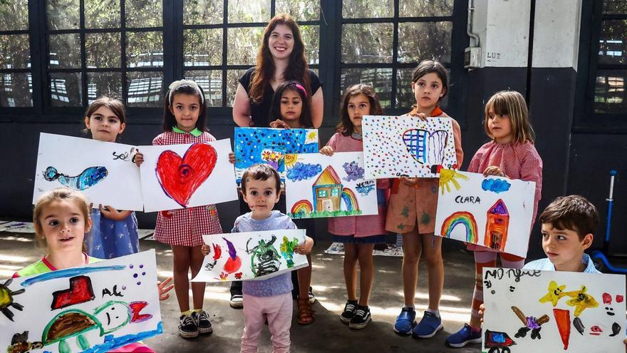 Los niños aprenden a mirar a Miró en la Semana del Arte