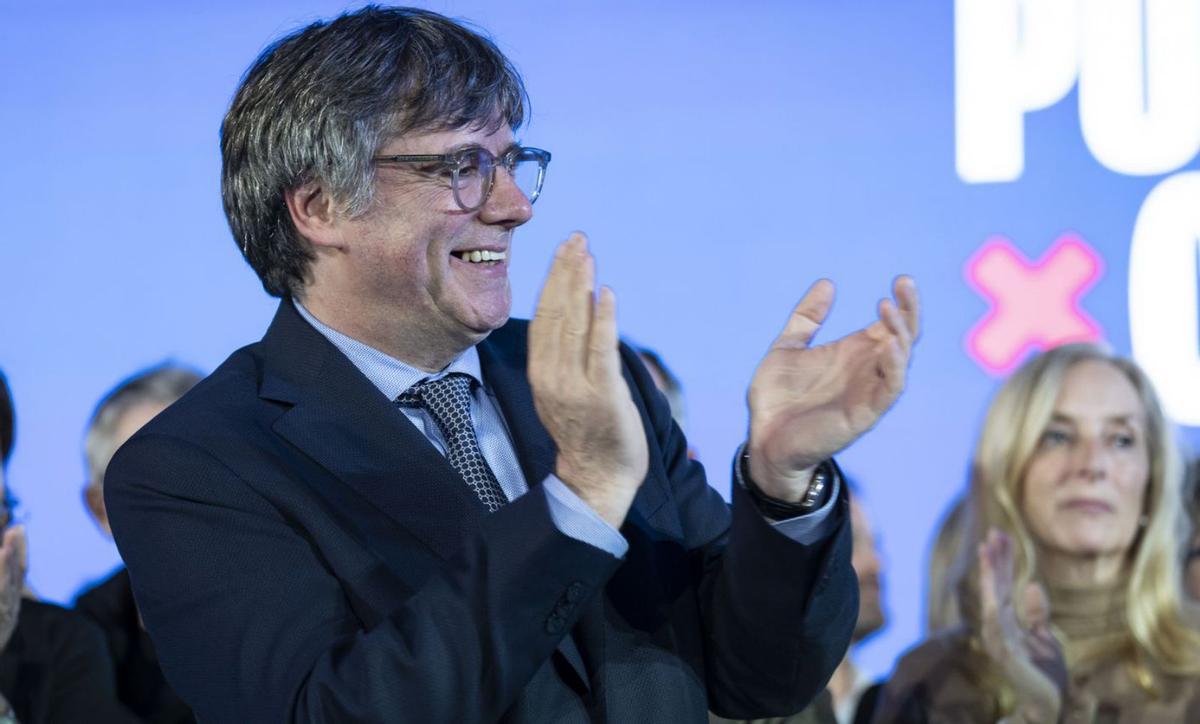 Puigdemont reapareix a les portes del principi d’acord ERC-PSC