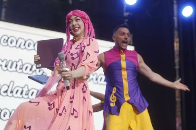 Luli Pampín deleita a los niños en Córdoba