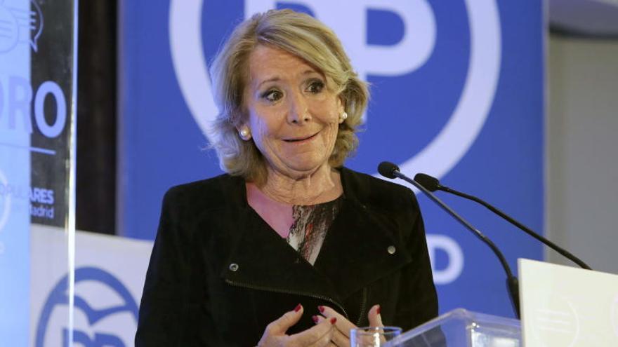 Esperanza Aguirre.