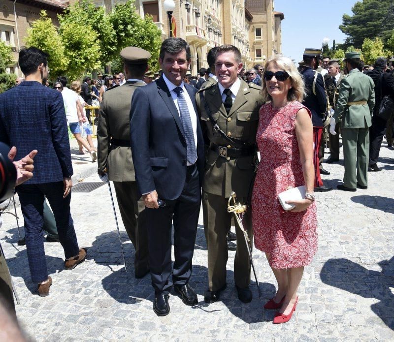 Visita de Felipe VI a la Academia General Militar de Zaragoza