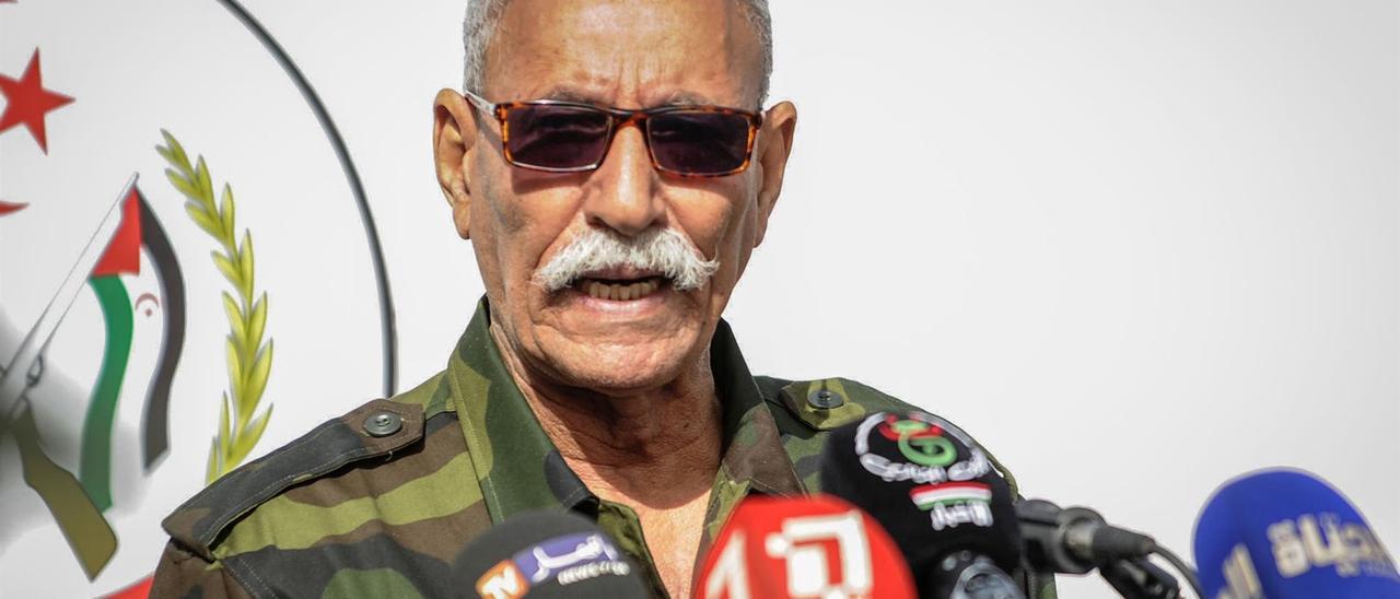 El líder del Frente Polisario y presidente de la República Árabe Saharaui Democrática, Brahim Ghali